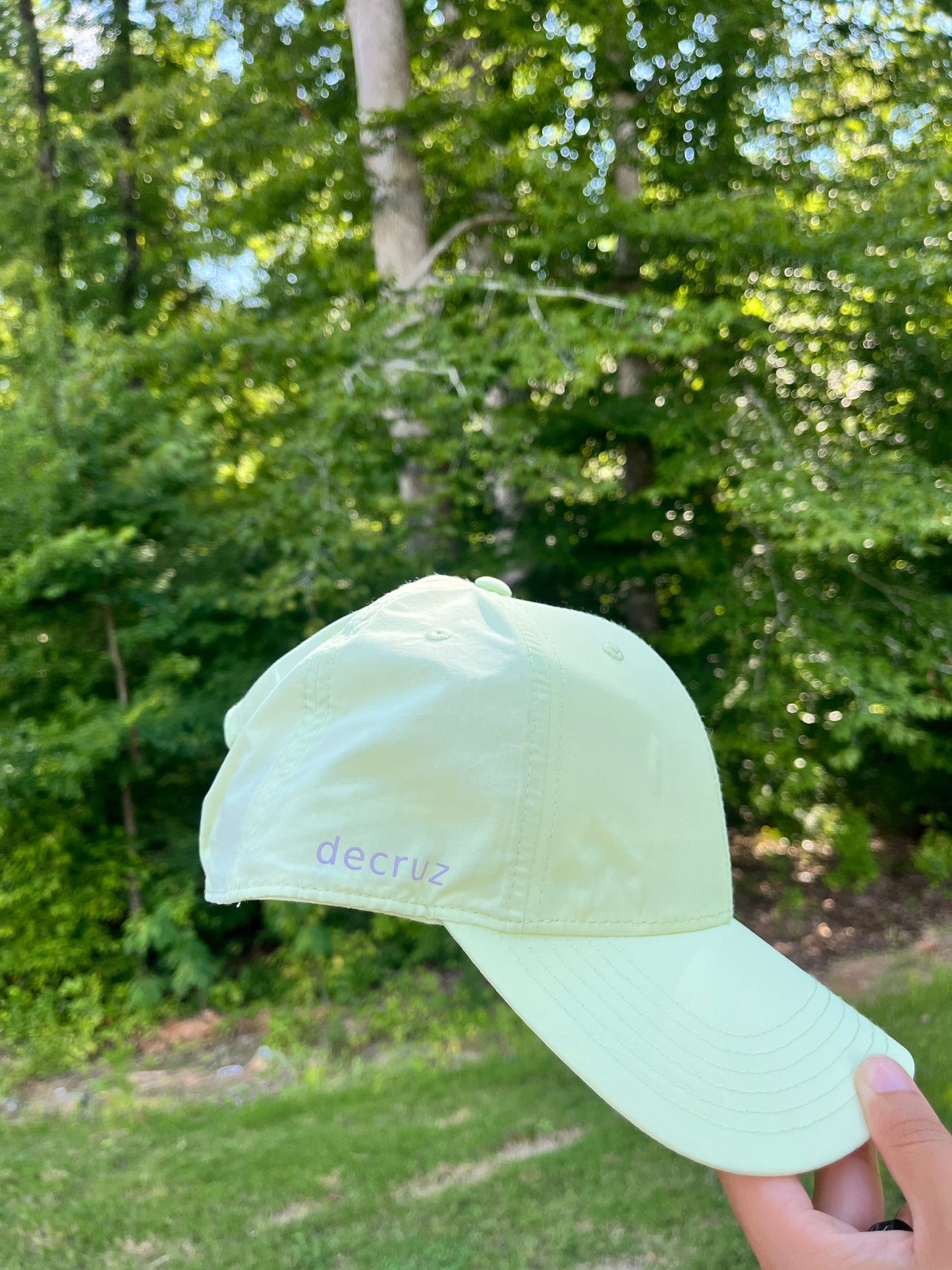 decruz Hat in Lime